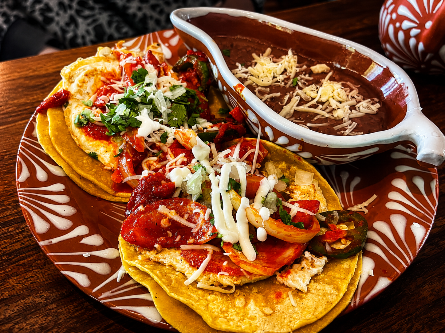 Mexican dish at Valencia Café Napa 2