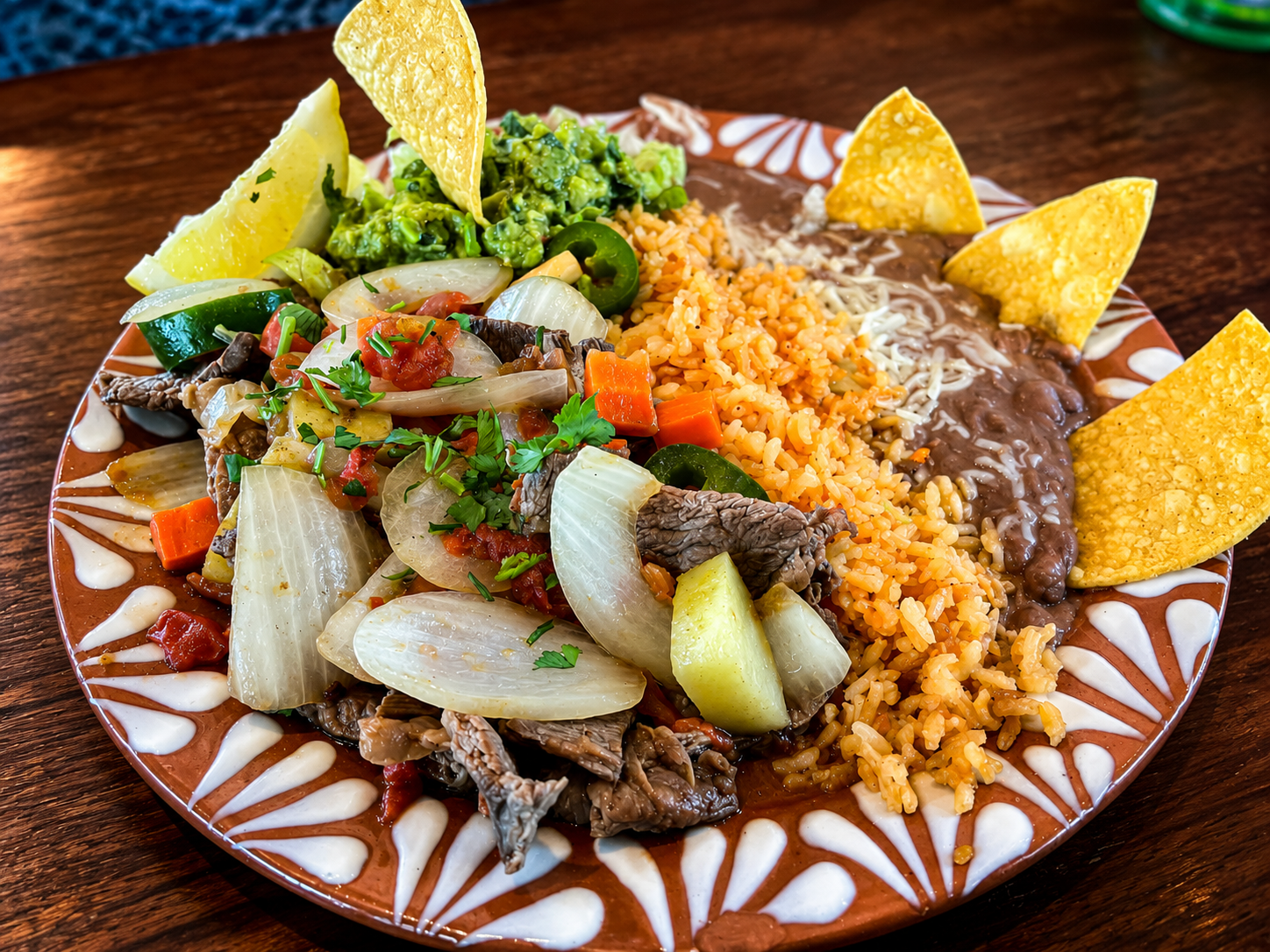 Mexican dish at Valencia Café Napa 4